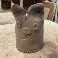 pottery bunny